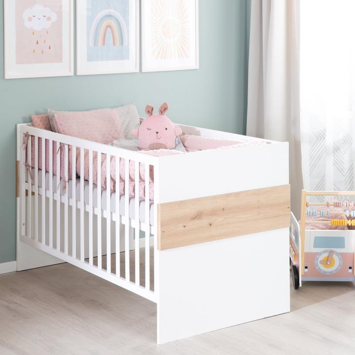 Image du produit Roba Set de chambre d'enfant Lion (Unité de changement, Lit de bébé, Armoires pour enfant)