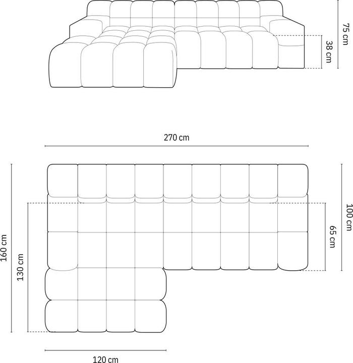 Produktbild Cosmopolitan Design Hawaii (Ecksofa)