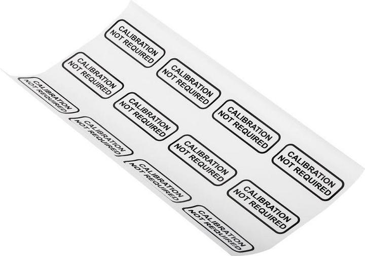 Immagine prodotto RS PRO Calibration Not Required Label 40mmx15mm