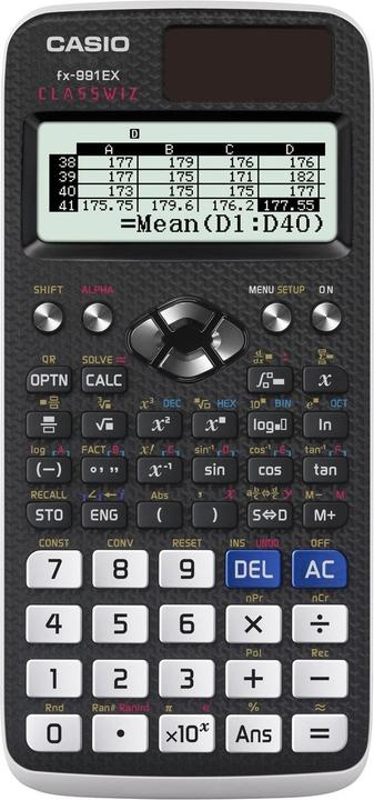 Productafbeelding Casio Wetenschappelijke rekenmachine Classwiz FX-991EX, 78 x 155 x 19,5 mm
