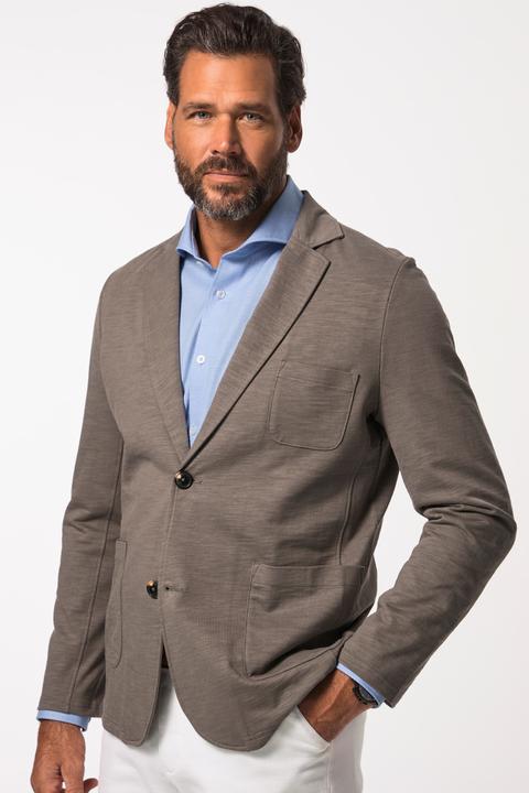Produktbild JP1880 Sweat-Sakko, Business, Flamm-Sweat, Revers, aufgesetzte Taschen (6XL)