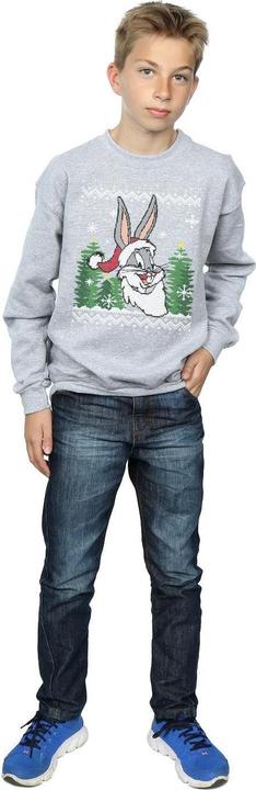 Produktbild Looney Tunes Bugs Bunny Christmas Fair Isle Sweatshirt Jungen (116)