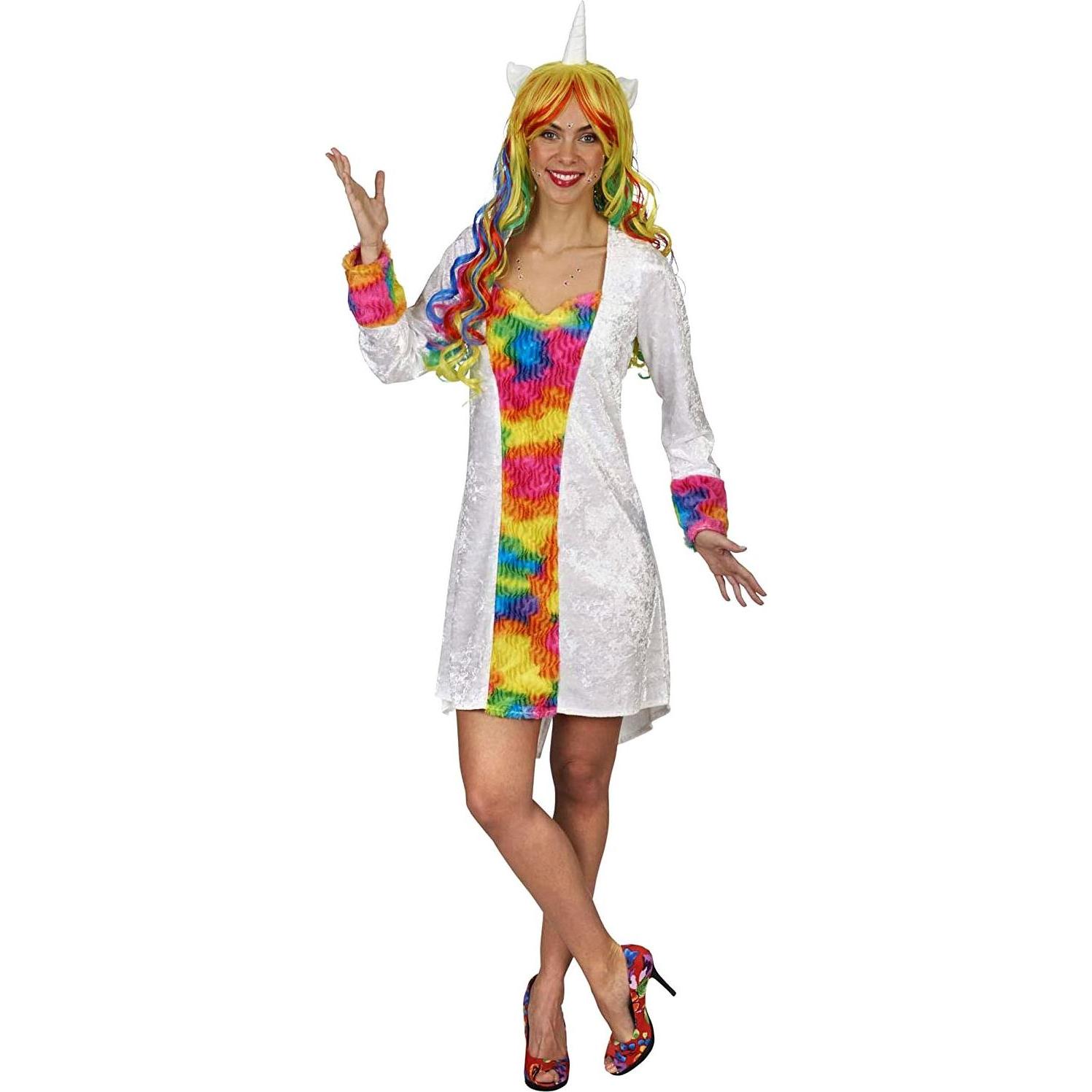 Metamorph Regenbogen Einhorn Kleid (40, 41, 42)