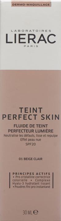 Actual product image Lierac Complexion Perfect 01 clair (01 Light Beige)