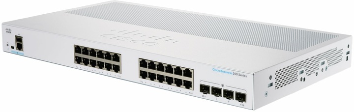 Cisco Switch CBS250-24T-4G-EU 28 Port (28 Ports)