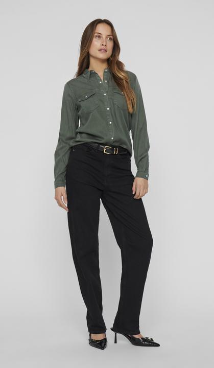 Immagine prodotto Vila Camicia in denim con tasche (M)