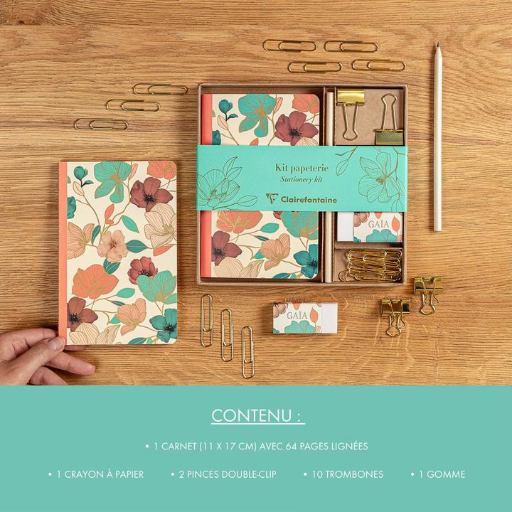 Produktbild Clairefontaine Büro (A5, Liniert, Weicher Einband)