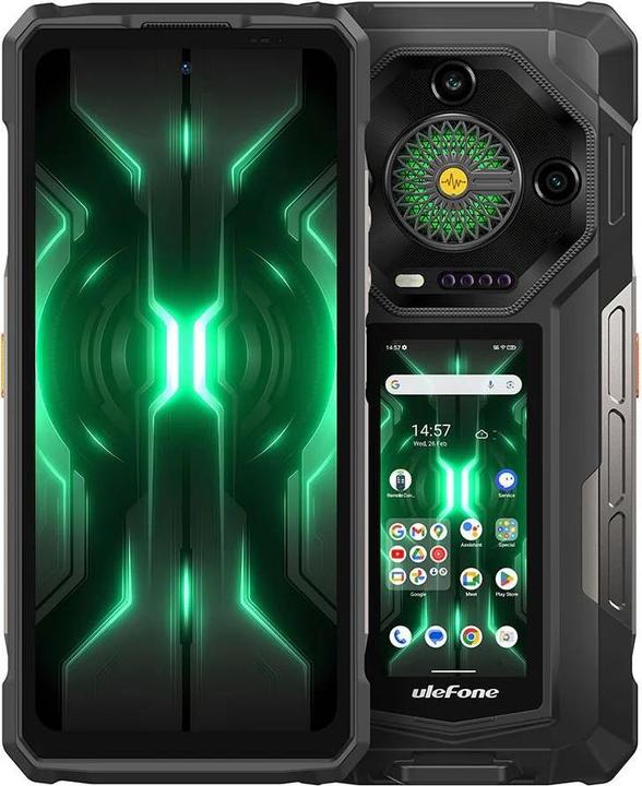 Produktbild Ulefone Armor 33 Pro 5G Smartphone 16/512GB Schwarz (512 GB, Schwarz, 5G)