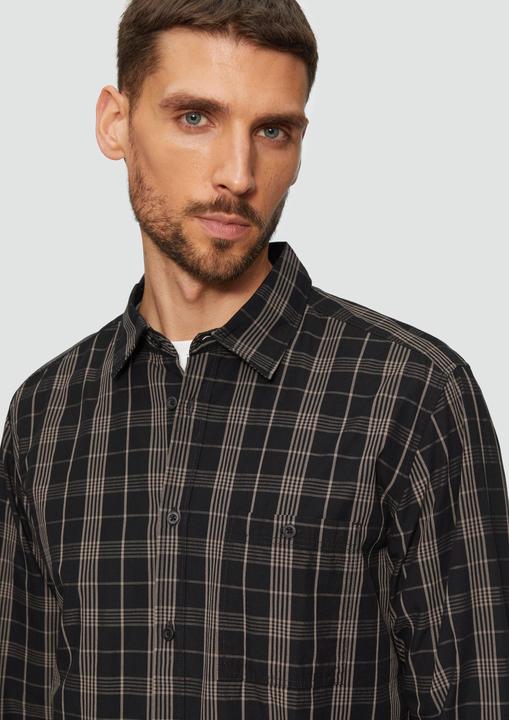 Immagine prodotto S.Oliver Hemd Regular Fit: Kariertes Hemd mit Label-Patch (XXL)