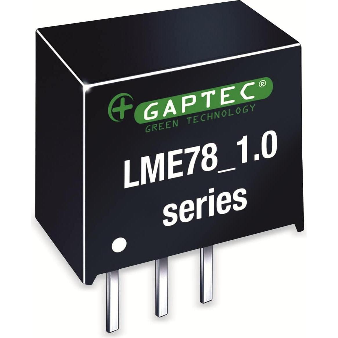 Thumbnail - Gaptec, Spannungswandler, DC-DC-Wandler, Electronic, SIP3, 8-36Vin, 5Vout, 1000mA, 11,6x8x10,4mm