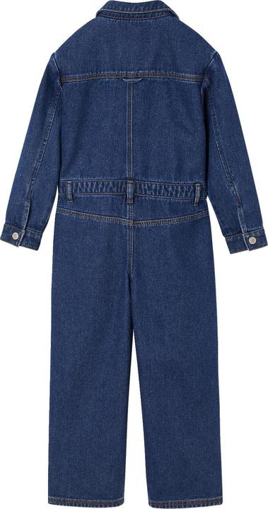Produktbild Vertbaudet Mädchen Denim-Jumpsuit, Worker-Style (122)