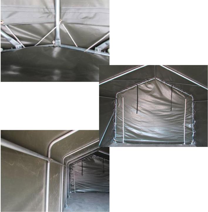 Produktbild Dema Lagerzelt Partyzelt Festzelt Weidezelt Unterstand Carportzelt Garagenzelt 6x3,3m (600 cm, 330 cm)