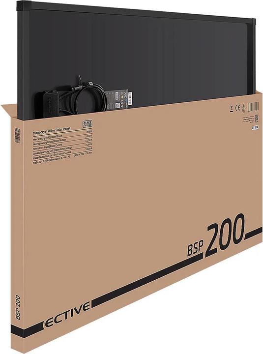 Produktbild Ective BSP 200 Black | Back Contact Solarmodul mit 200WP (200 W, 10.50 kg)