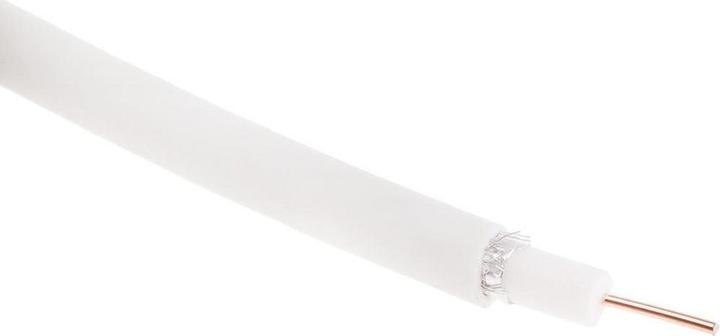 Produktbild RS PRO RG6 -White- SATELLITE CABLE 100M (Antennenkabel)