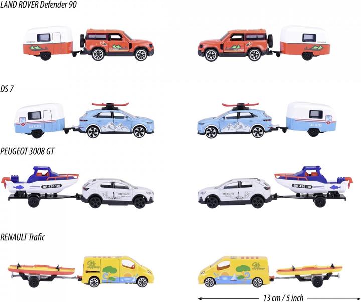 Actual product image Majorette French Touch Trailer, 4-sort.