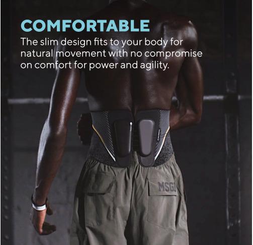 Produktbild Homedics Back Waist Support Massagegerät Gürtel Schwarz