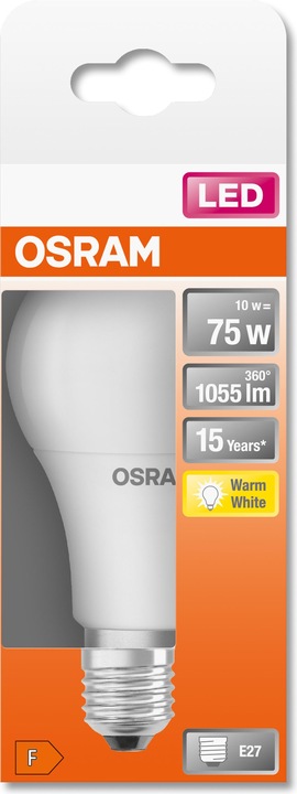 Immagine prodotto Osram LED monocromatico (E27, 11 W, 1055 lm, 1 x, F)