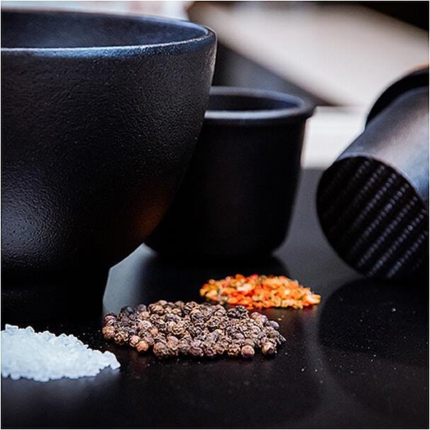 Actual product image Zassenhaus Spice grater with storage compartment (Pepper)