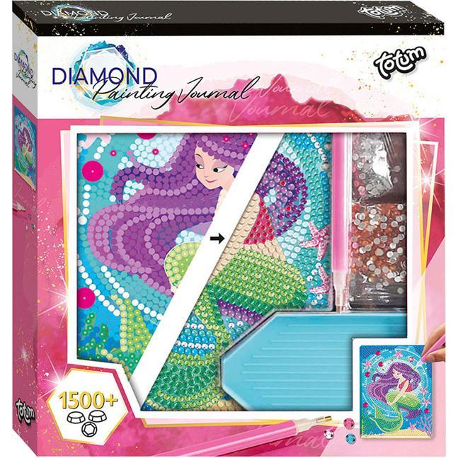 Totum Diamond Painting Notizbuch Meerjungfrau