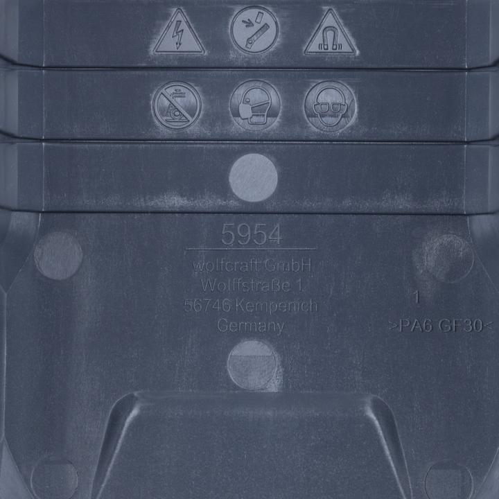 Actual product image wolfcraft 1 dust extraction unit for hole saws / drills