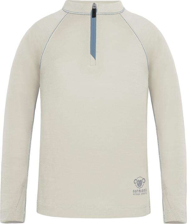 Produktbild Normani Kinder Merino Langarm mit 1/4 Zipper Nyapari - 9545 (146, 152)