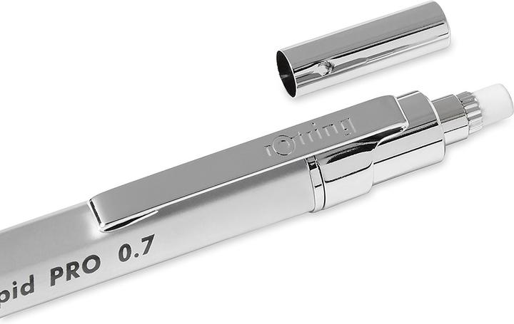 Image du produit Rotring Crayon à mine fine rapid Pro Chrome 0,7mm (0.70 mm, HB, 1 x)
