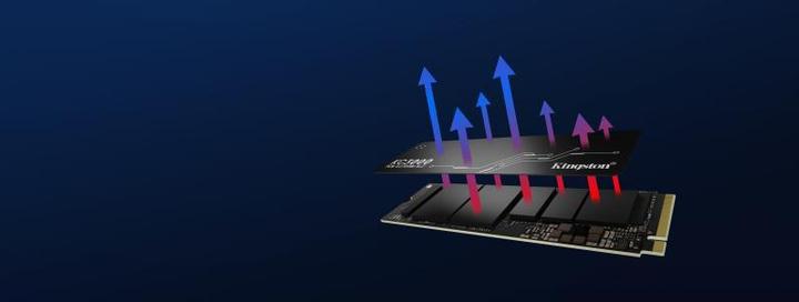 Actual product image Kingston KC3000 (1024 GB, M.2 2280)