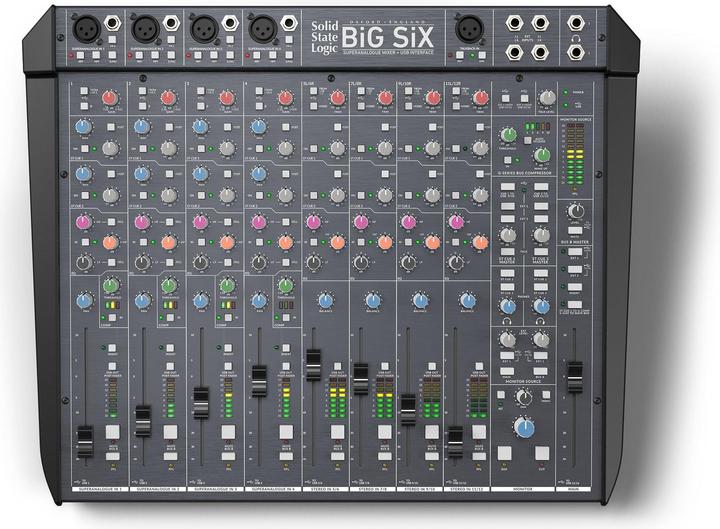Produktbild Solid State Logic BiG SiX SuperAnalogue mixer & USB-interface (Studio- und Livemixer)
