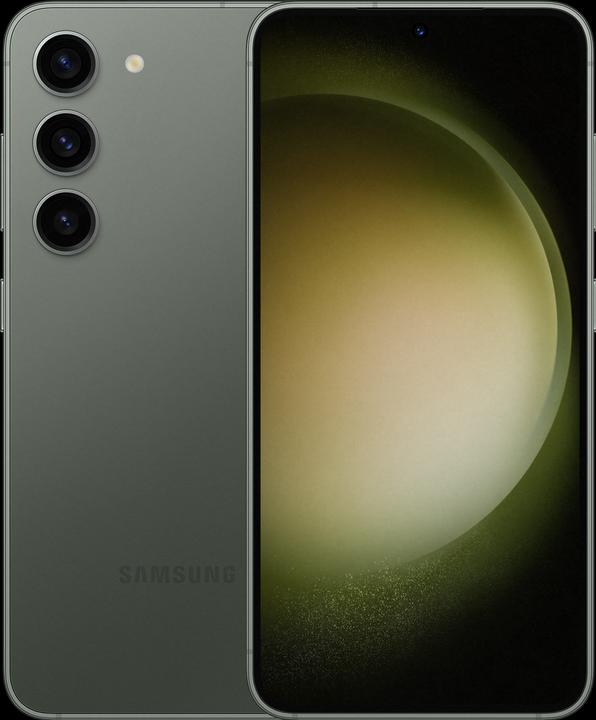 Actual product image Samsung Galaxy S23 (256 GB, Botanic green, 6.10", SIM + eSIM, 5G)