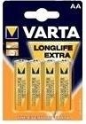 Productafbeelding Varta Longlife Extra (4 Pcs., AA)