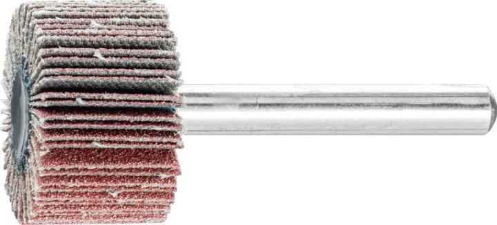 Actual product image Pferd Fan grinder Ø25xH15mm grit 120 corundum shank-Ø 6 mm (120)