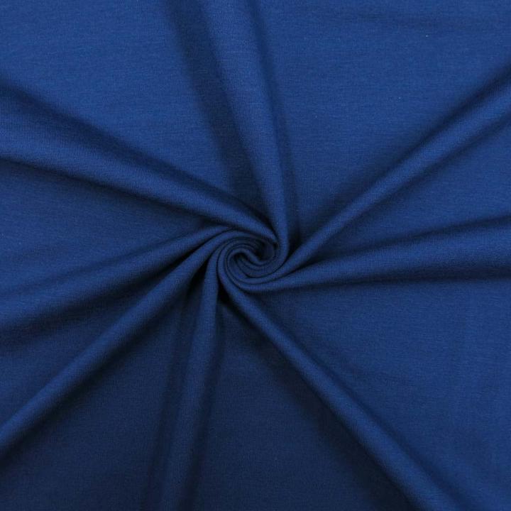 Produktbild Stoffrestposten Baumwolljersey - Marineblau meliert