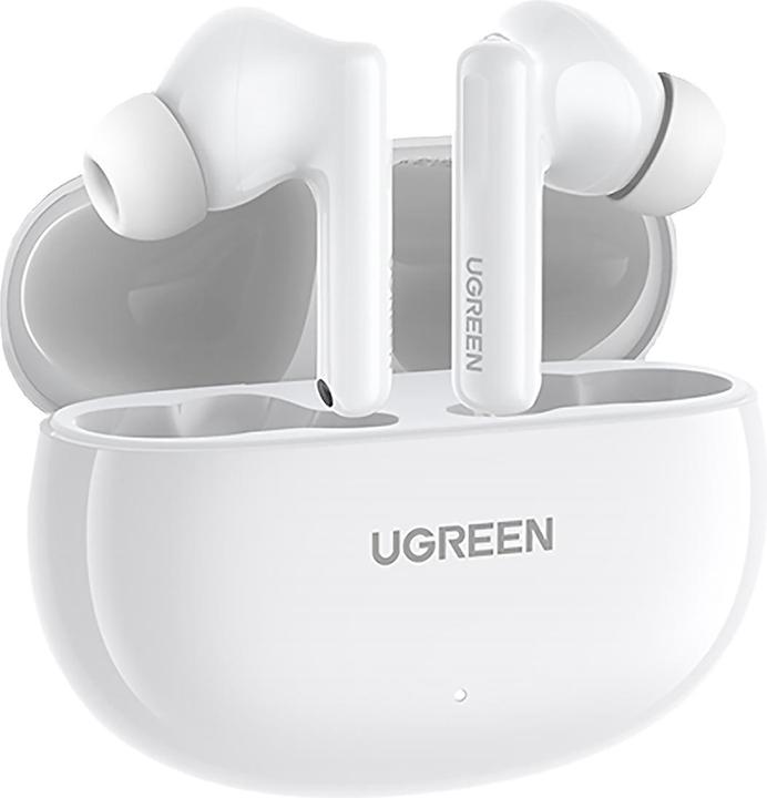 Immagine prodotto Ugreen Słuchawki bezprzewodowe WS200 HiTune T6 Hybrid ANC 15158 (białe) (ANC, 7 h, Senza fili)