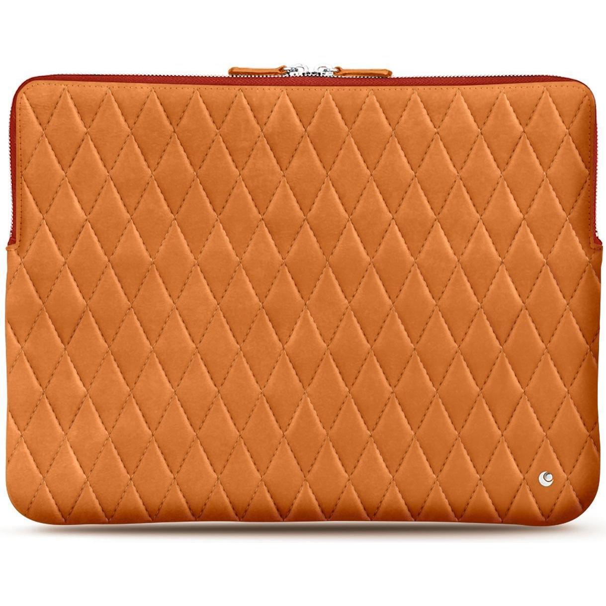 Noreve Lederhülle, Notebooktasche, Orange