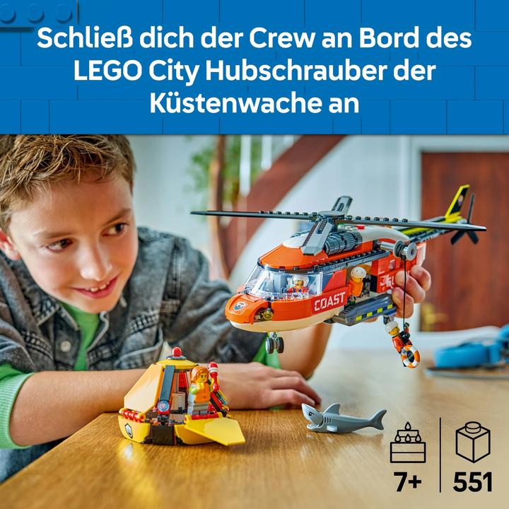 Actual product image LEGO Hubschrauber der Küstenwache (60503, LEGO City)