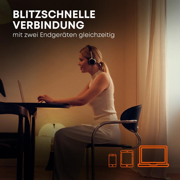 Produktbild Beyerdynamic True Wireless Ohrhörer Bluetooth On-Ear-Kopfhörer "AVENTHO 100", Braun (ANC, 60 h, Kabellos)
