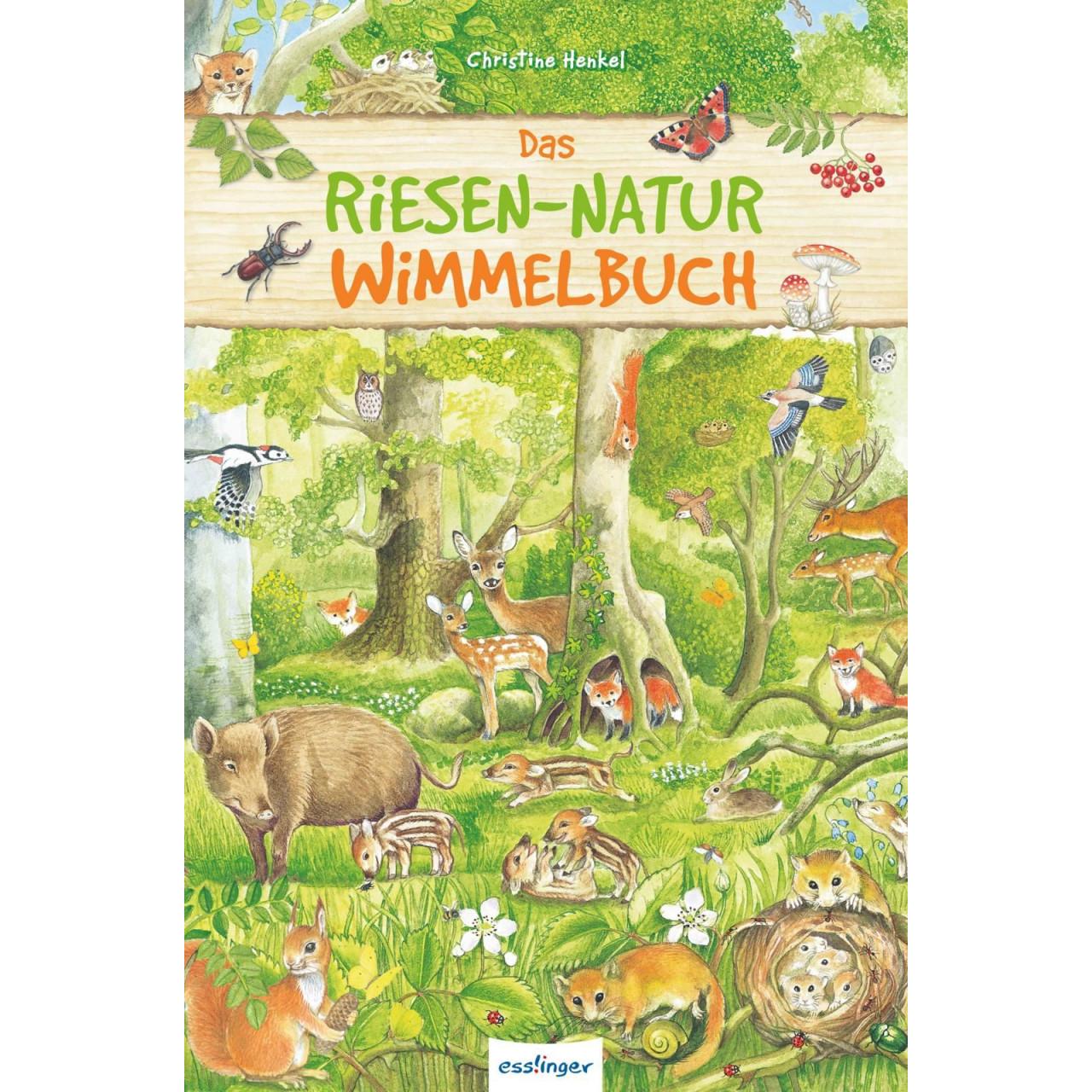 Das Riesen-Natur-Wimmelbuch, Kinderbücher von Christine Henkel