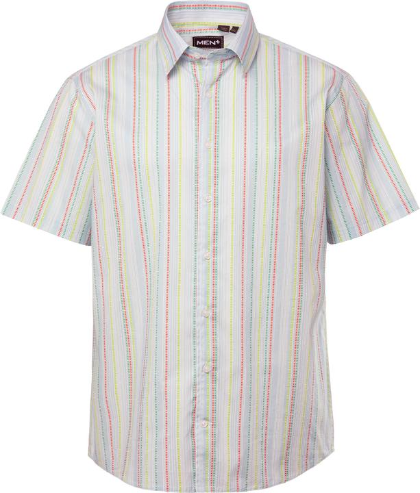 Produktbild Men+ Streifenhemd, Halbarm, Kentkragen, Comfort Fit (8XL)