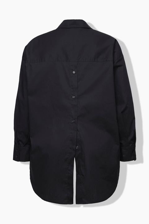 Actual product image Studio Untold Back Button Long Sleeve Blouse (60)