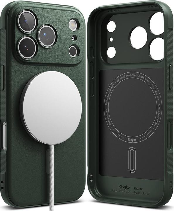 Actual product image Ringke - Onyx MagSafe - iPhone 17 Pro - Dark Green (Apple iPhone 17 Pro)