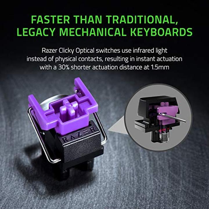 Produktbild Razer Huntsman Mini Mercury (US, Kabelgebunden)