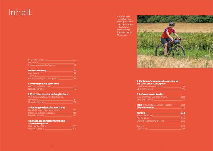 Produktbild Bikepacking Trans Germany (Deutsch, Sara Hallbauer, 2025)