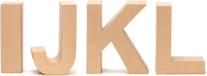 Actual product image Glorex Cardboard letter I 17,5X5,5cm