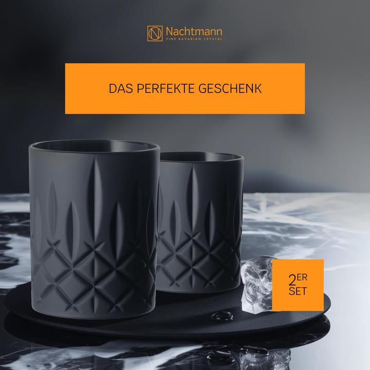 Produktbild Nachtmann Whiskygläser Noblesse Black Edition (2.95 dl, 2 x, Whiskygläser)