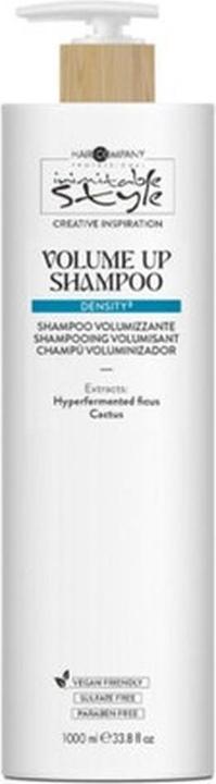 Hair Company Inimitable Style Density3 Volume Up Shampoo 1000ml (1000 ml, Flüssiges Shampoo)