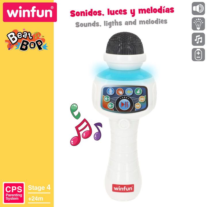 Produktbild Winfun Karaoke Mikrofon 4 Stück