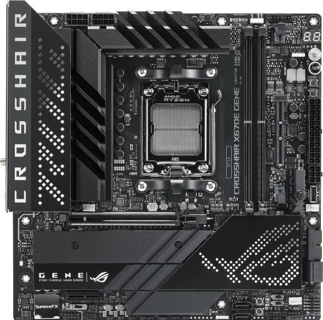 Actual product image ASUS ROG Crosshair X670E Gene (AM5, AMD X670E, mATX)