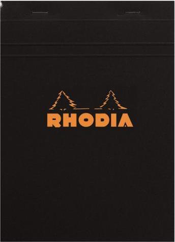 Image du produit Rhodia Blocs agrafés 80 g Basics (A4, Blanc, Couverture souple)