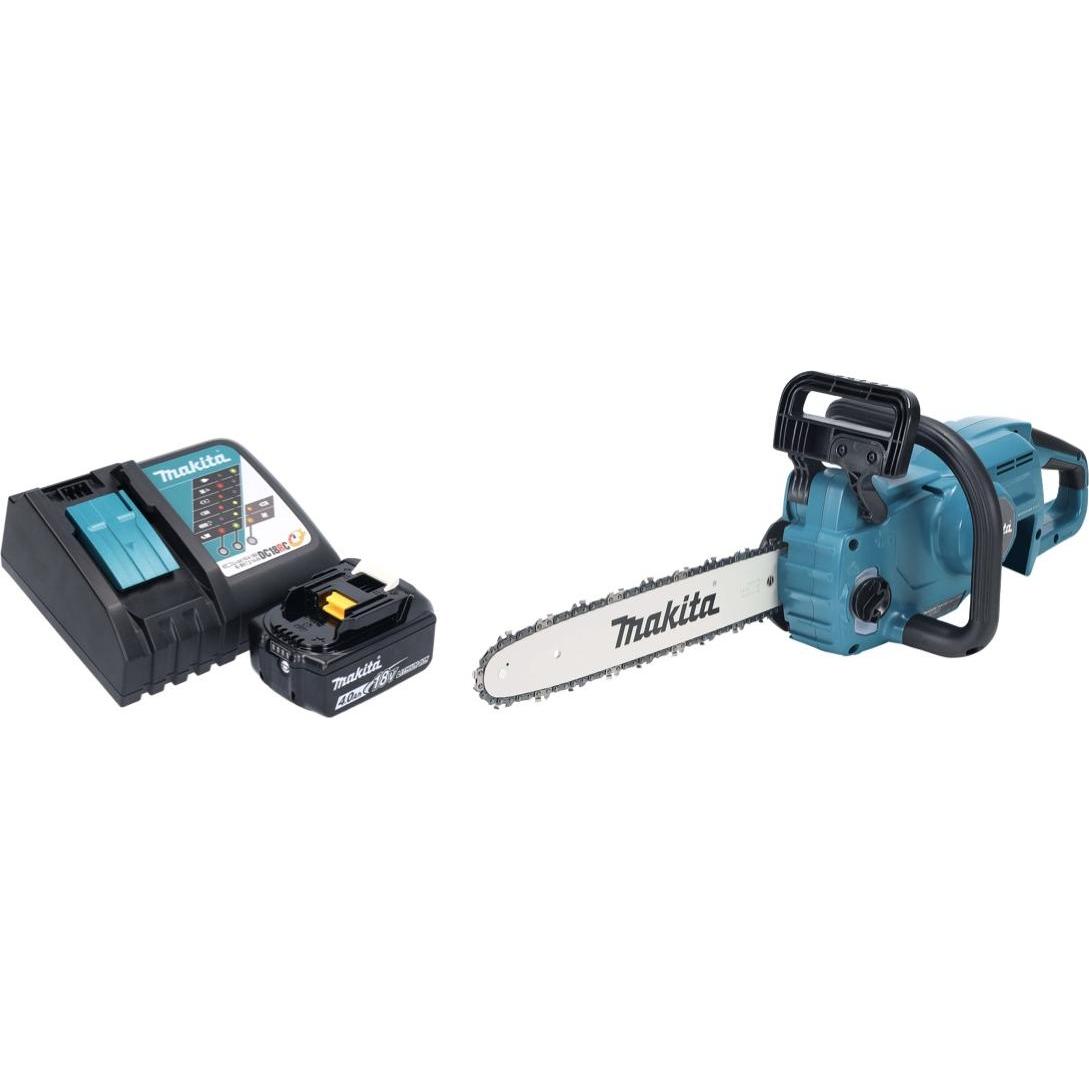 Thumbnail - Makita, Kettensäge, DUC 357 RMX2 Akku Kettensäge 18 V 35 cm 7,7 m/s Brushless + 1x Akku 4,0 Ah + Ladegerät (Akku Kettens...