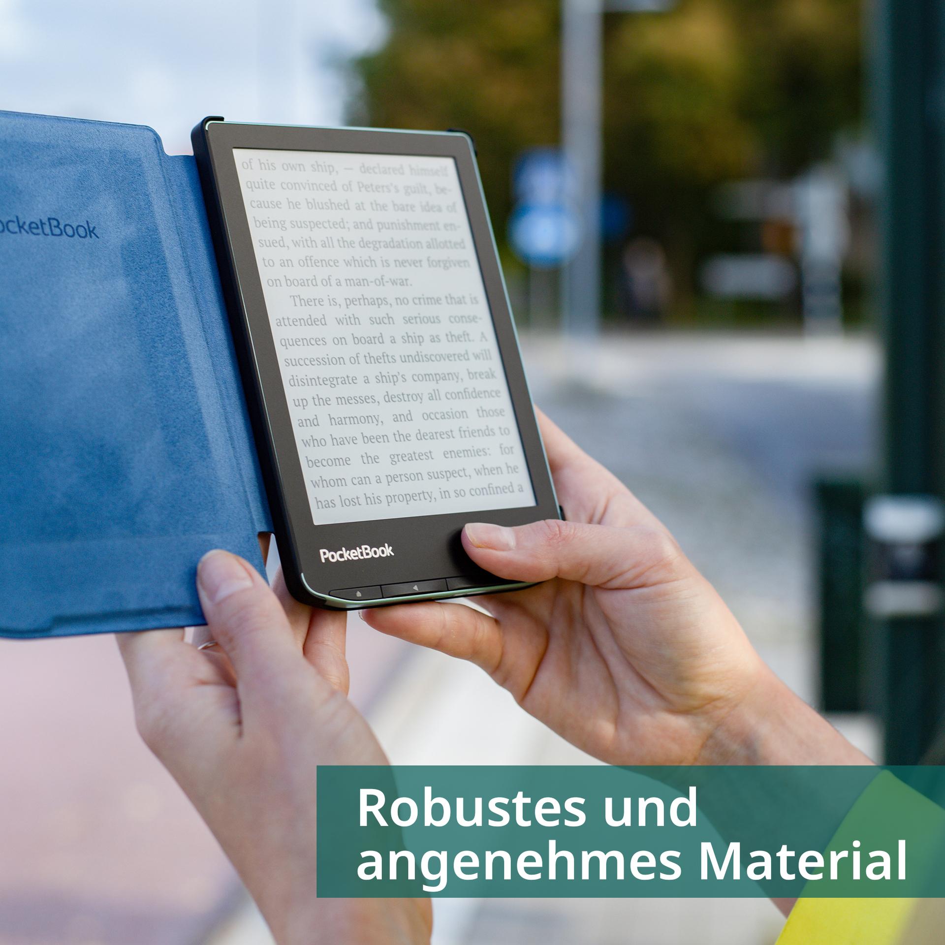 Thumbnail - PocketBook Shell (Verse, Verse Pro), eReader Zubehör, Weiss, Blau